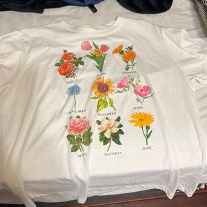 Target crew neck with flowers